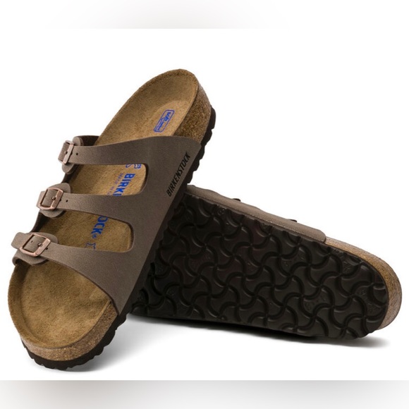 NIB✨Birkenstock Women’s Three-Strap Comfort Soft Footbed Slide Sandal- Florida - Picture 7 of 16